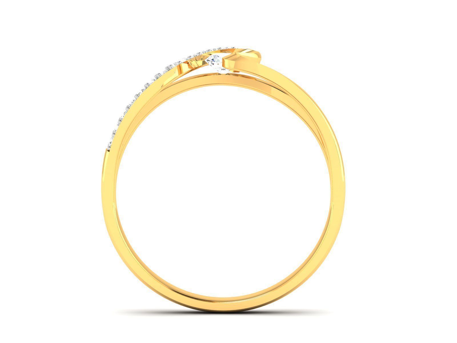 Women ring 3dm stl render detail 3D print model_3