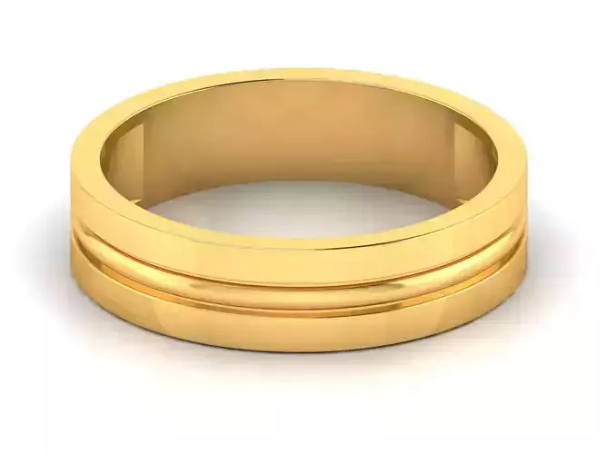 Women band ring 3dm stl render