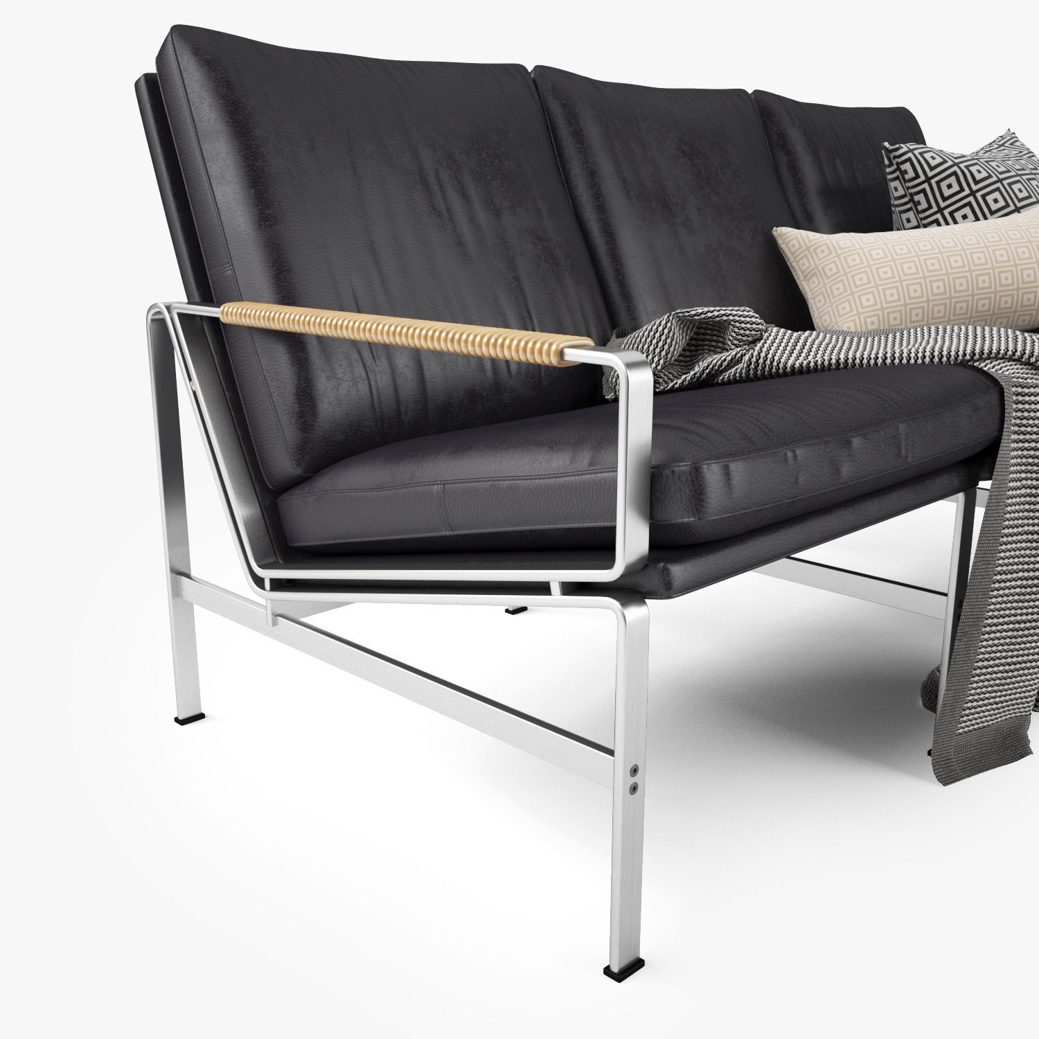 FK 6720 Sofa by Lange Production 3D model_3