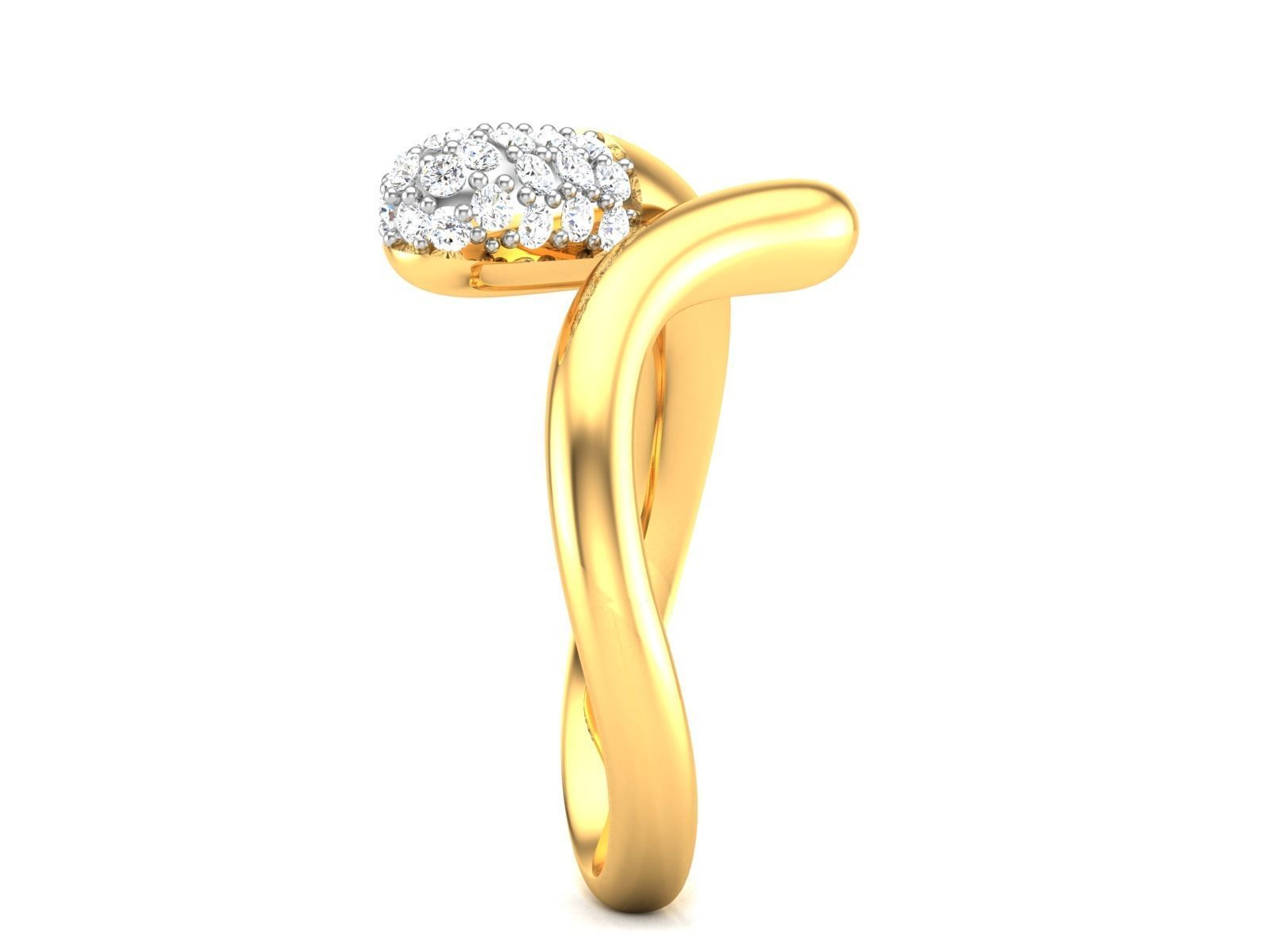 Women ring 3dm stl render detail 3D print model_6