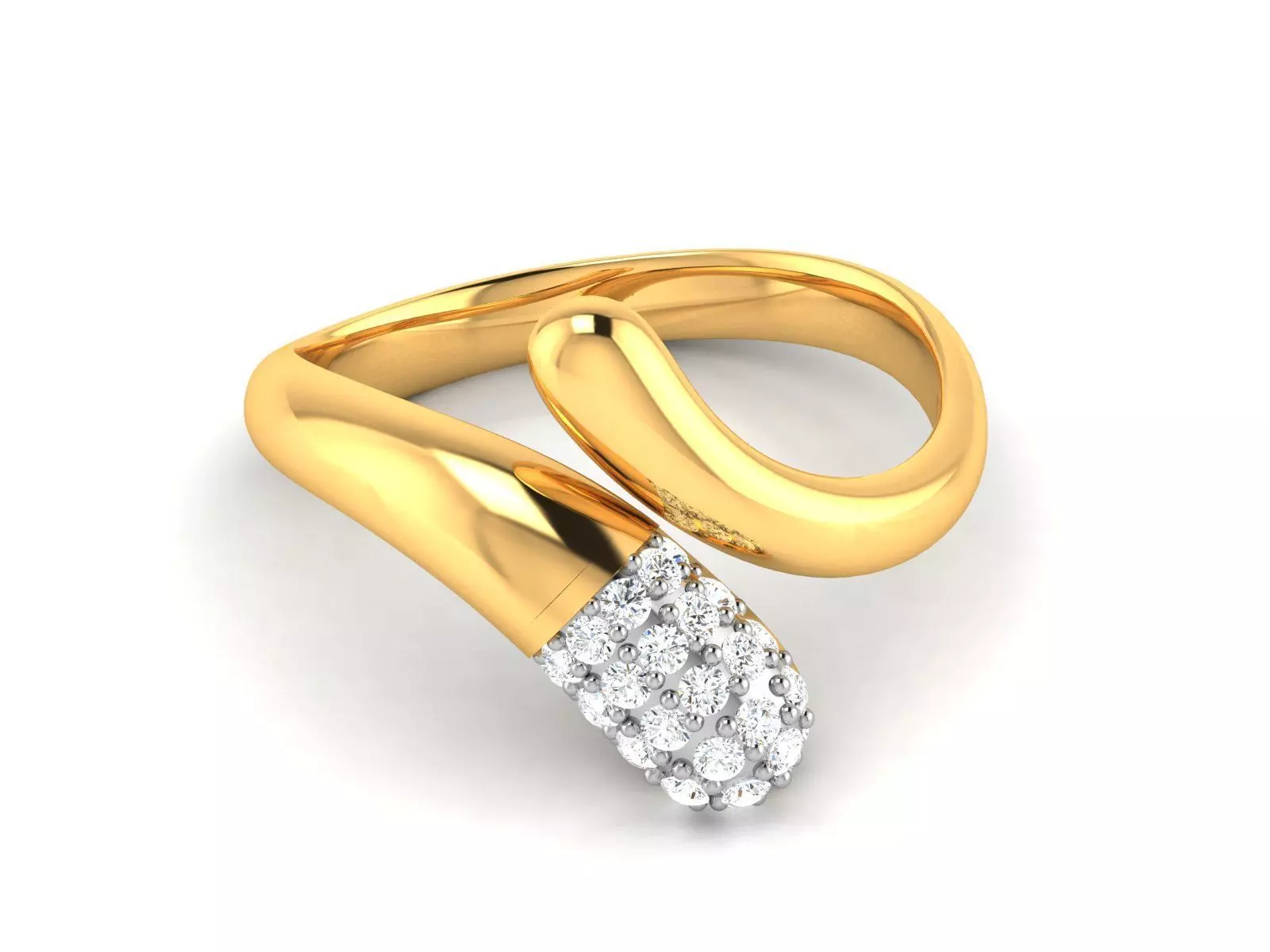 Women ring 3dm stl render detail 3D print model_0