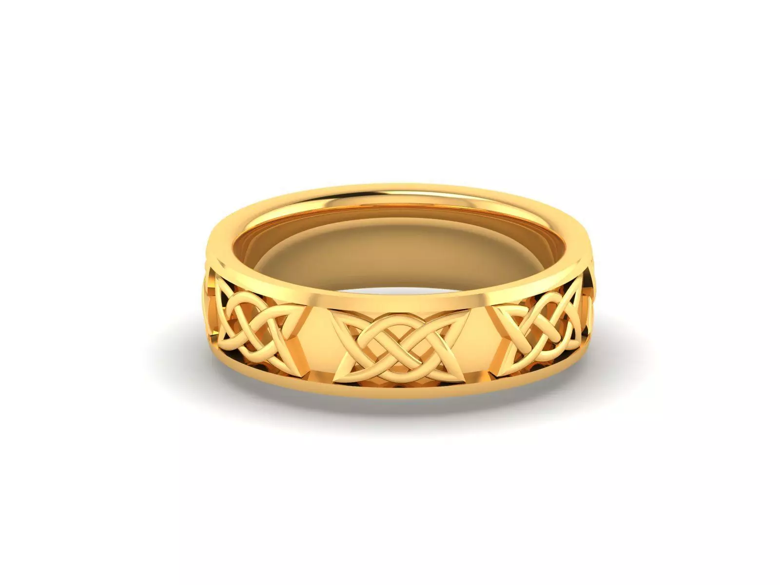 Women band ring 3dm stl render 3D print model_0