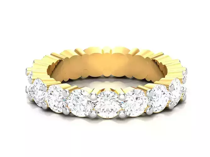 Women band ring 3dm stl render