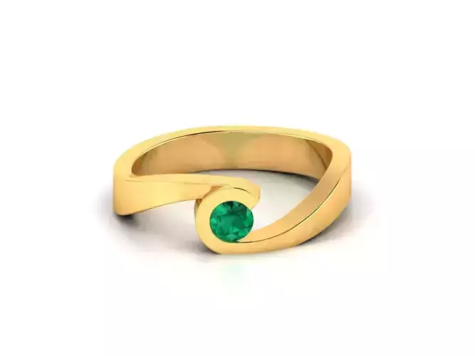Women ring 3dm stl render detail