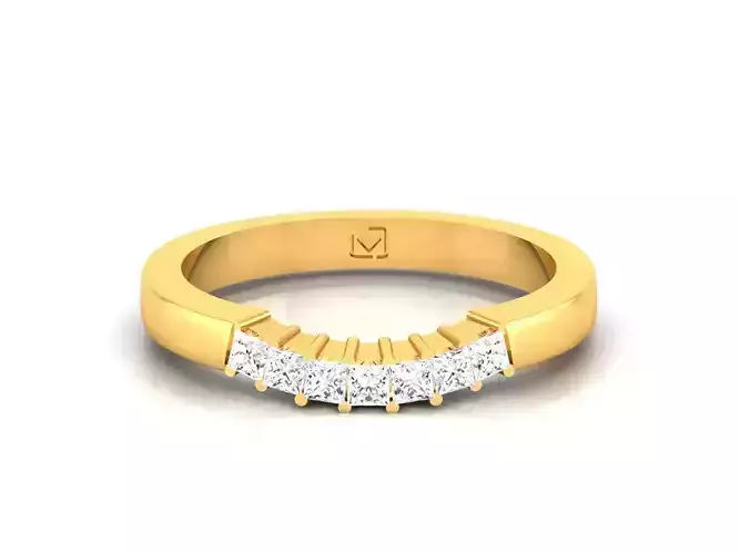 Women band ring 3dm stl render 3D print model