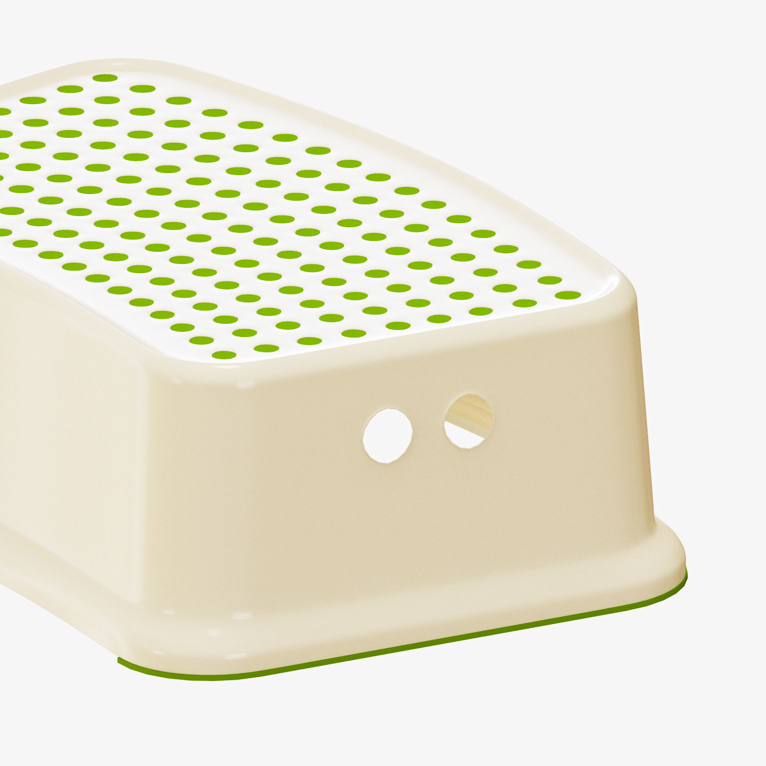 Children table and chairs set 2 3D model_3