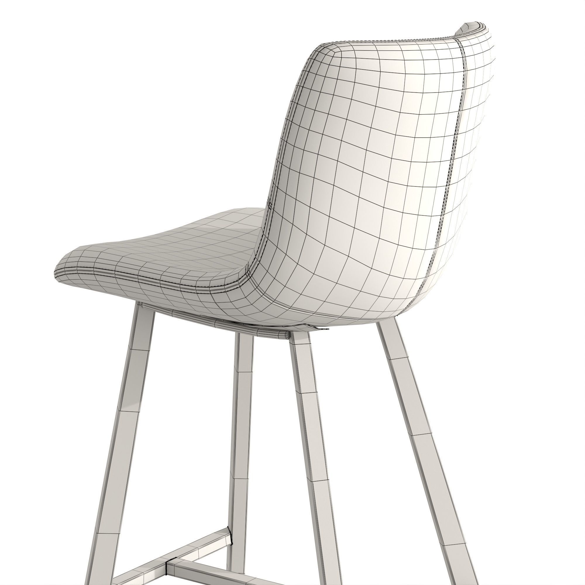 Bar stool Trac CC0312UE86 3D model_10