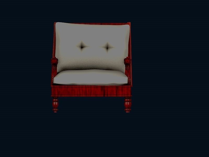 ARMCHAIR 3D model_2
