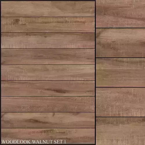 Decovita Woodlook Walnut 200x1200 Set 1