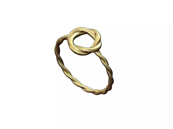 Braided rope halo band US size 6 7 8