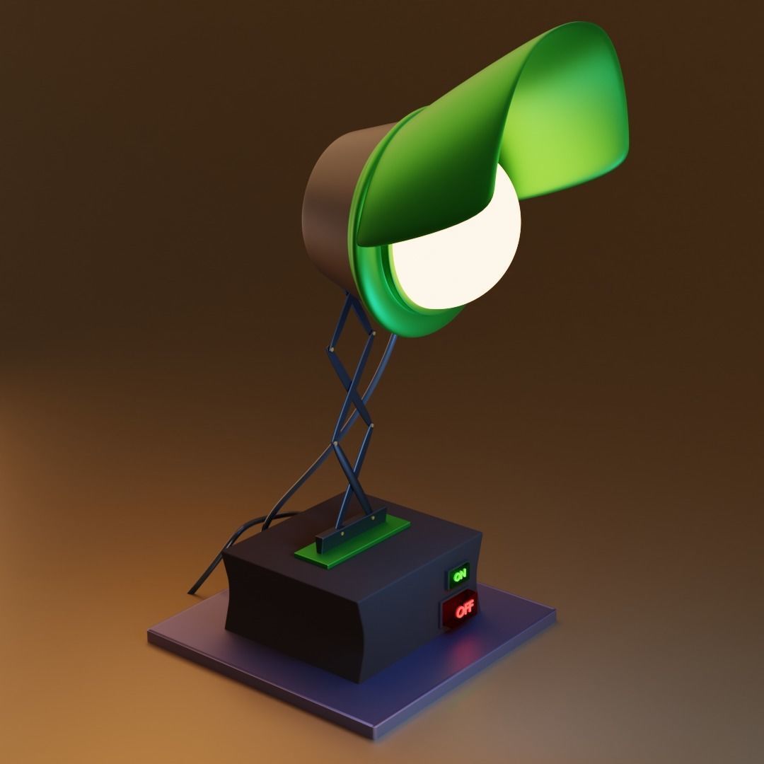 Concept Lamp 3D model 3D printable | CGTrader