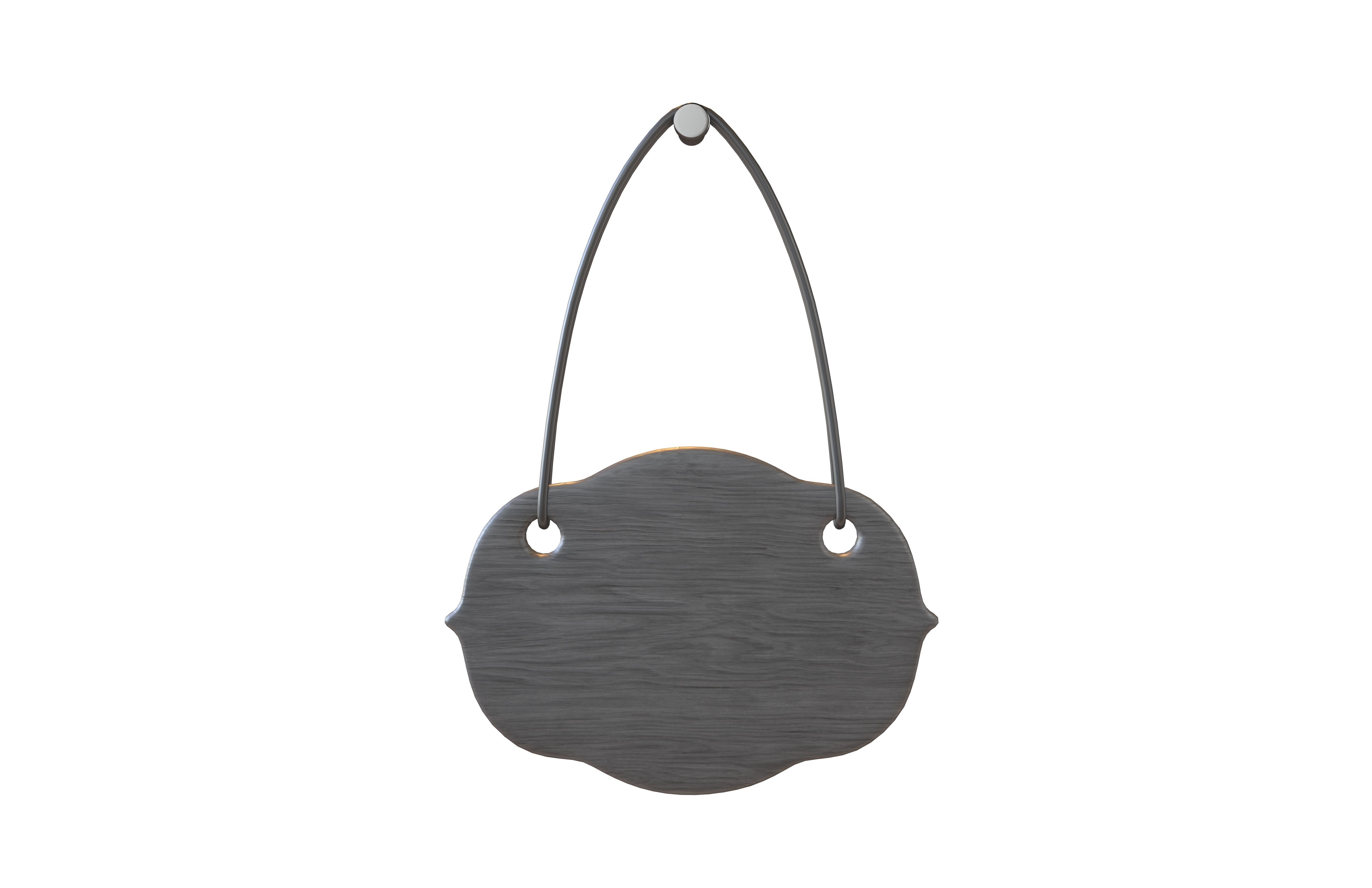 Sign Board Pack v1 01 Low-poly 3D model_10