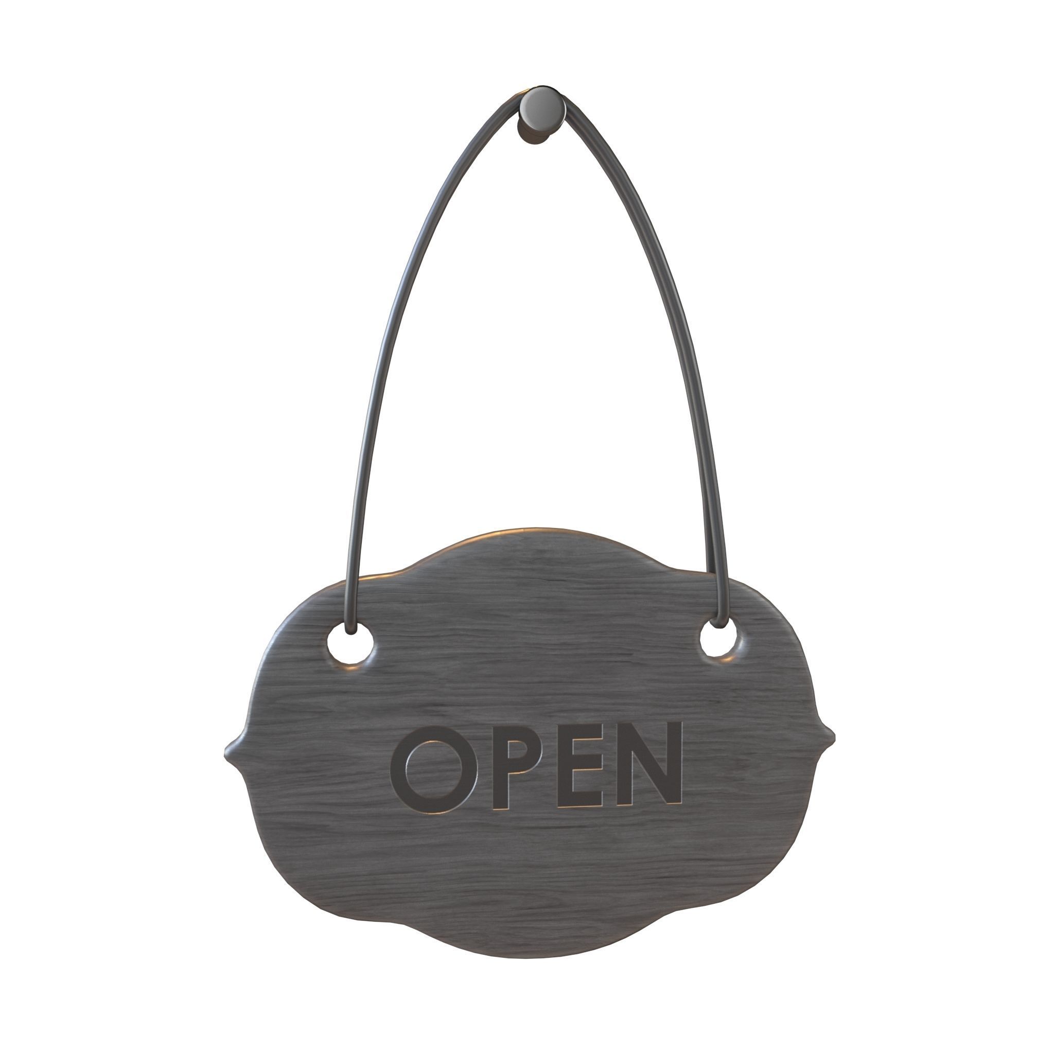 Sign Board Pack v1 01 Low-poly 3D model_19