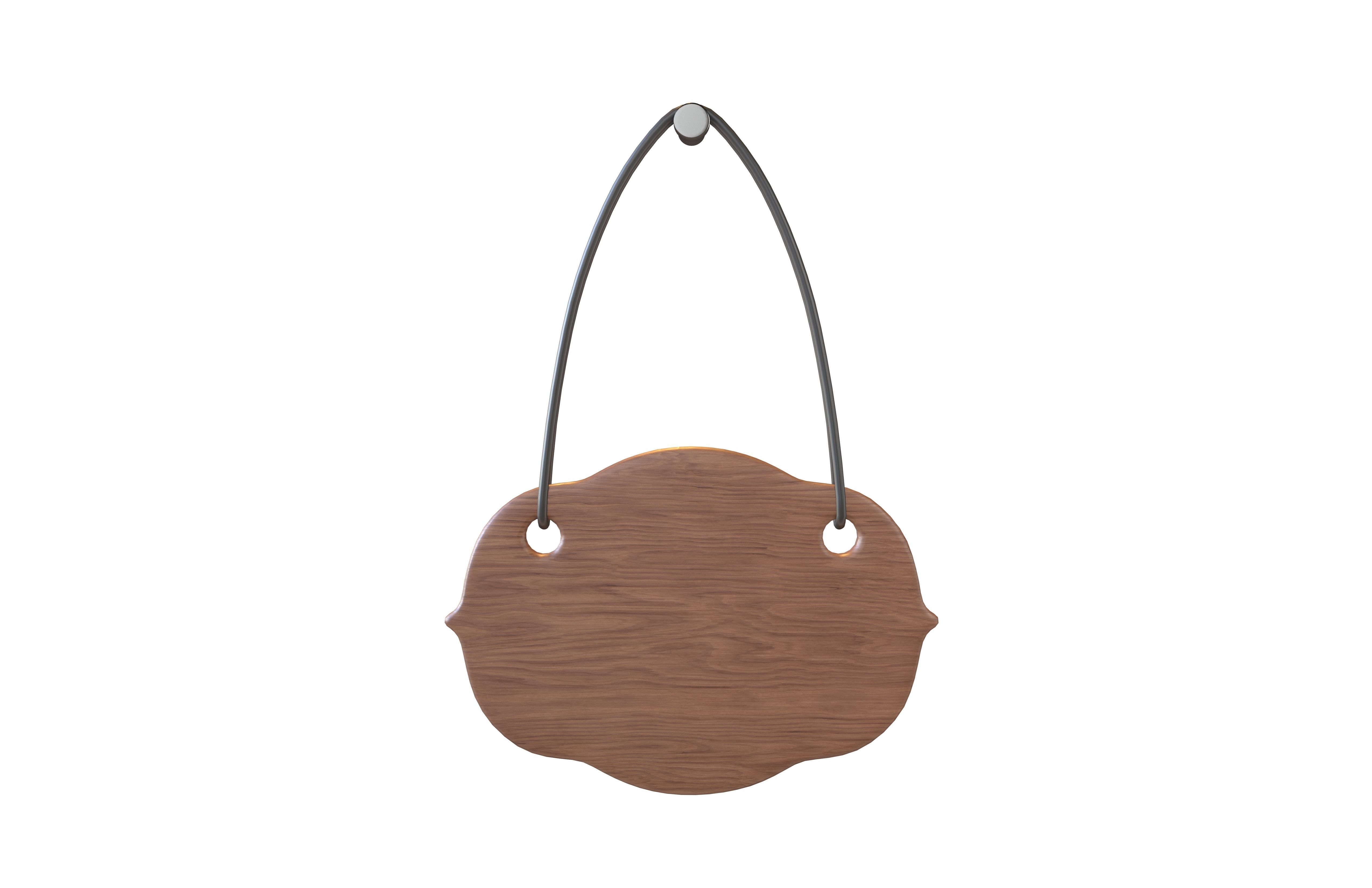 Sign Board Pack v1 01 Low-poly 3D model_2