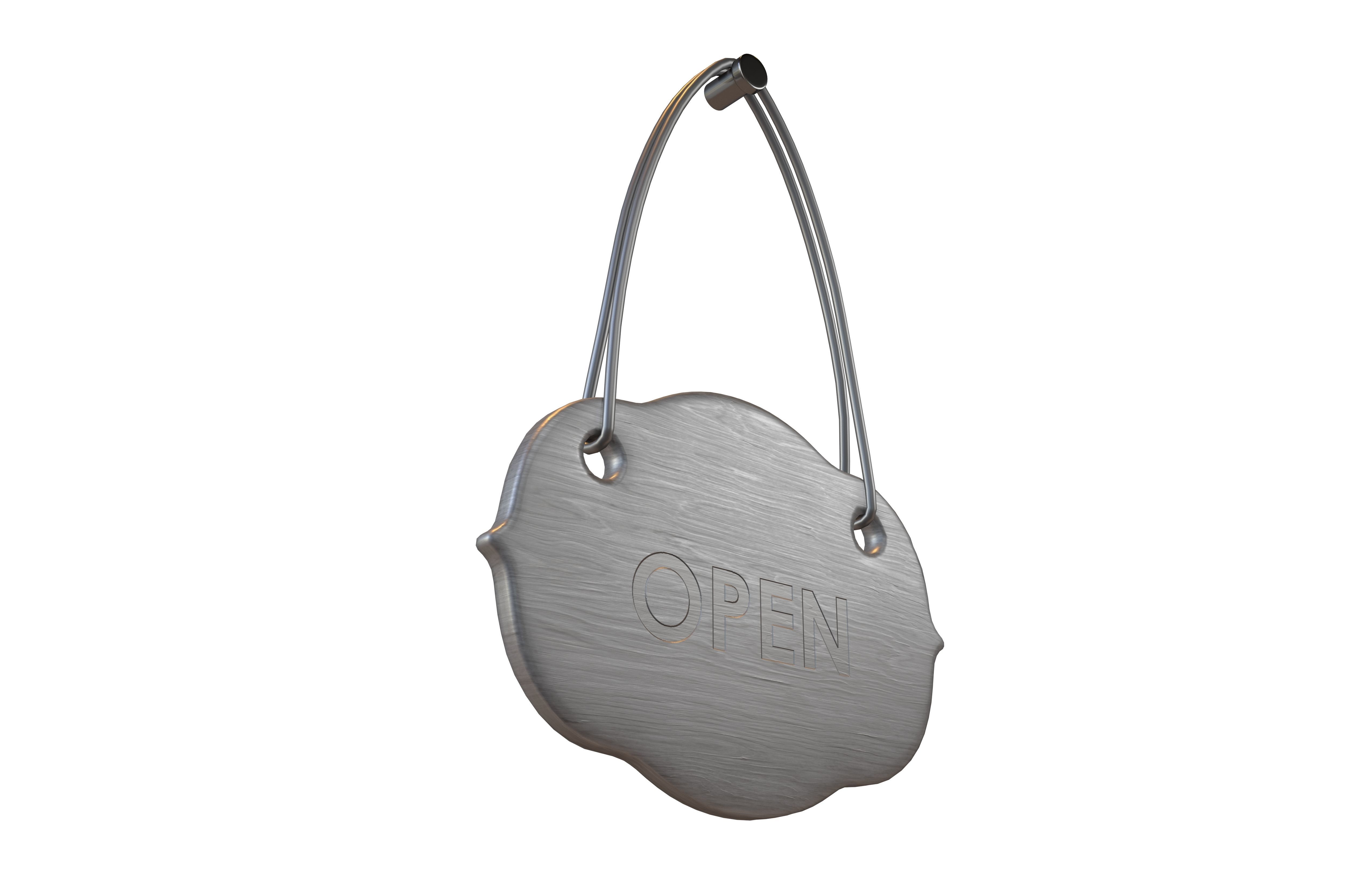 Sign Board Pack v1 01 Low-poly 3D model_18