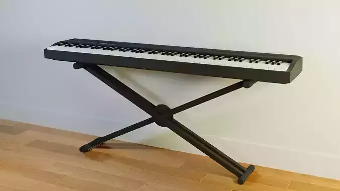 Low-Poly Digital Piano