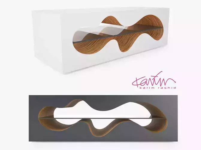 Bernini Kave Table by Karim Rashid