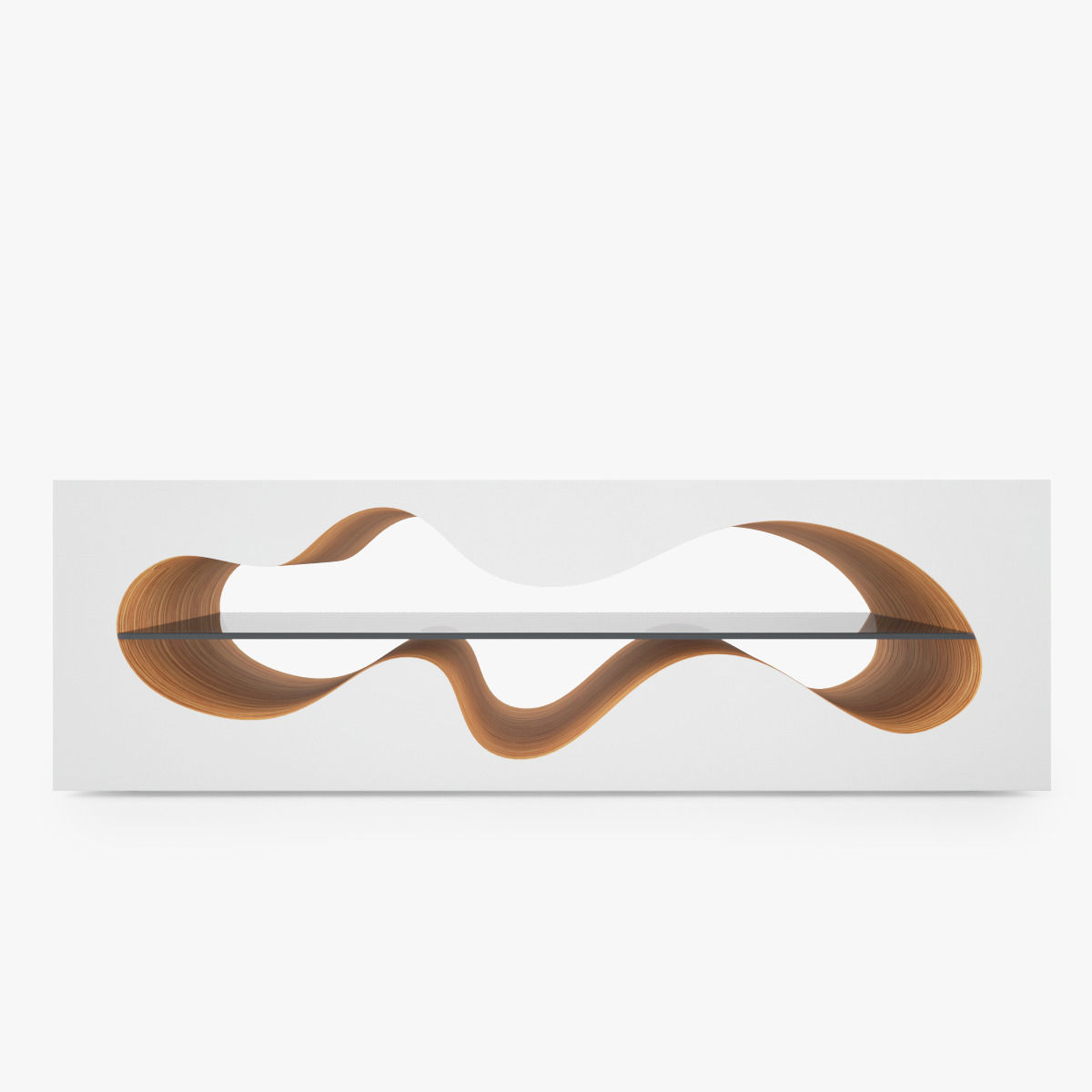 Bernini Kave Table by Karim Rashid 3D model_1