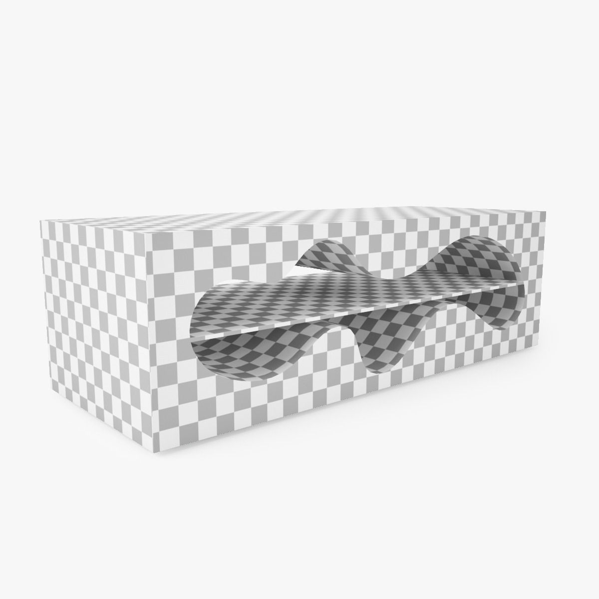 Bernini Kave Table by Karim Rashid 3D model_4