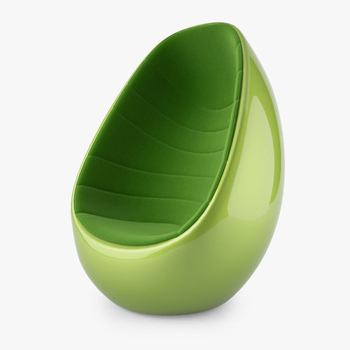 Martela Koop Chair Design by Rashid Karim 3D model 7