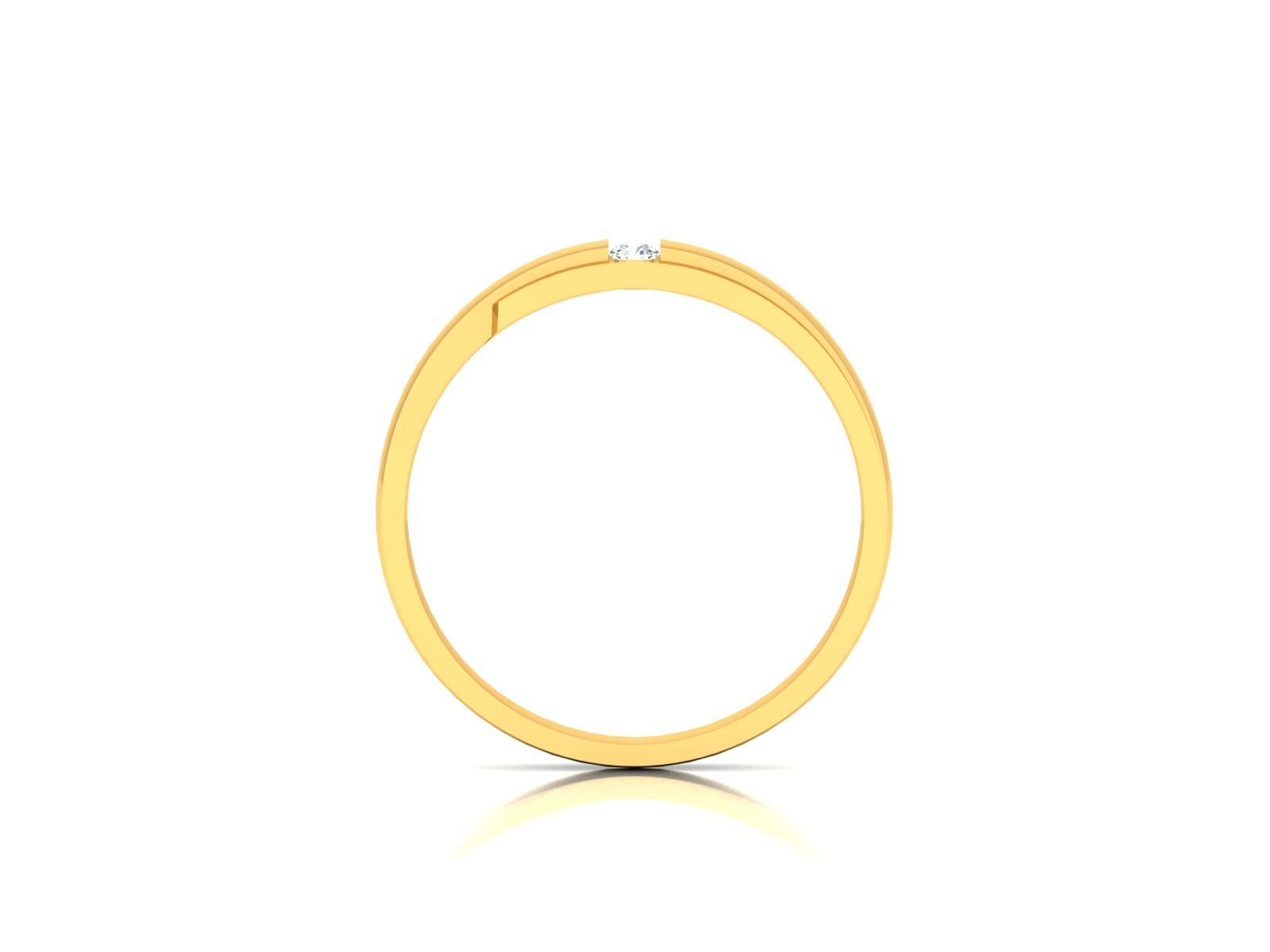 Women band ring 3dm stl render detail 3D print model_4