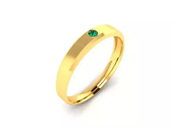 Women band ring 3dm stl render