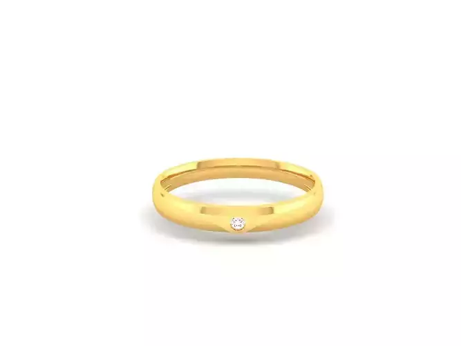 Women band ring 3dm stl render detail