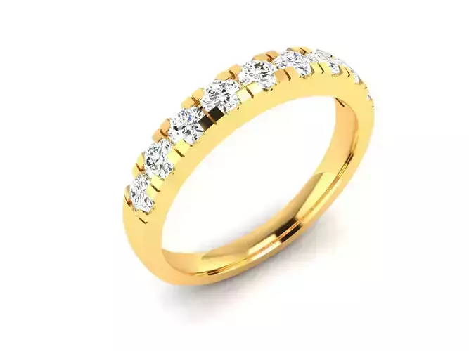 Women band ring 3dm stl render