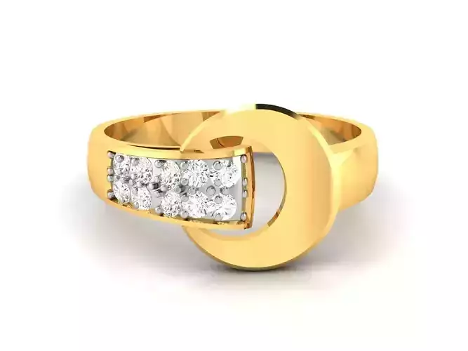 Women ring 3dm stl render detail