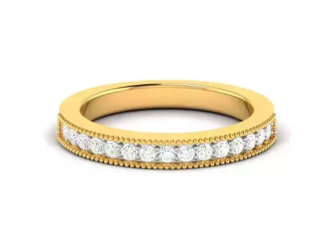 Women band ring 3dm stl render 3D print model
