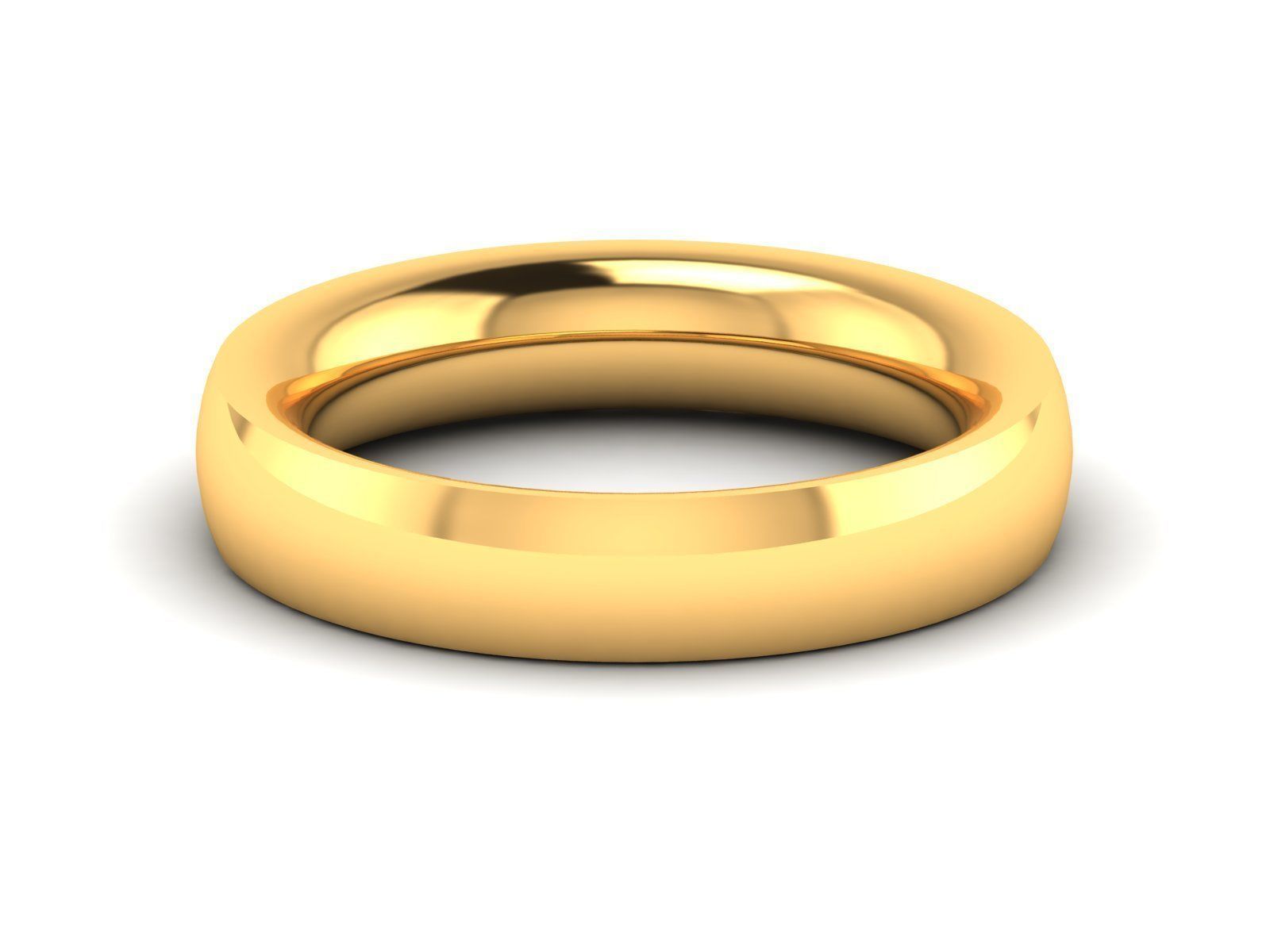 Women band ring 3dm stl render 3D print model_1