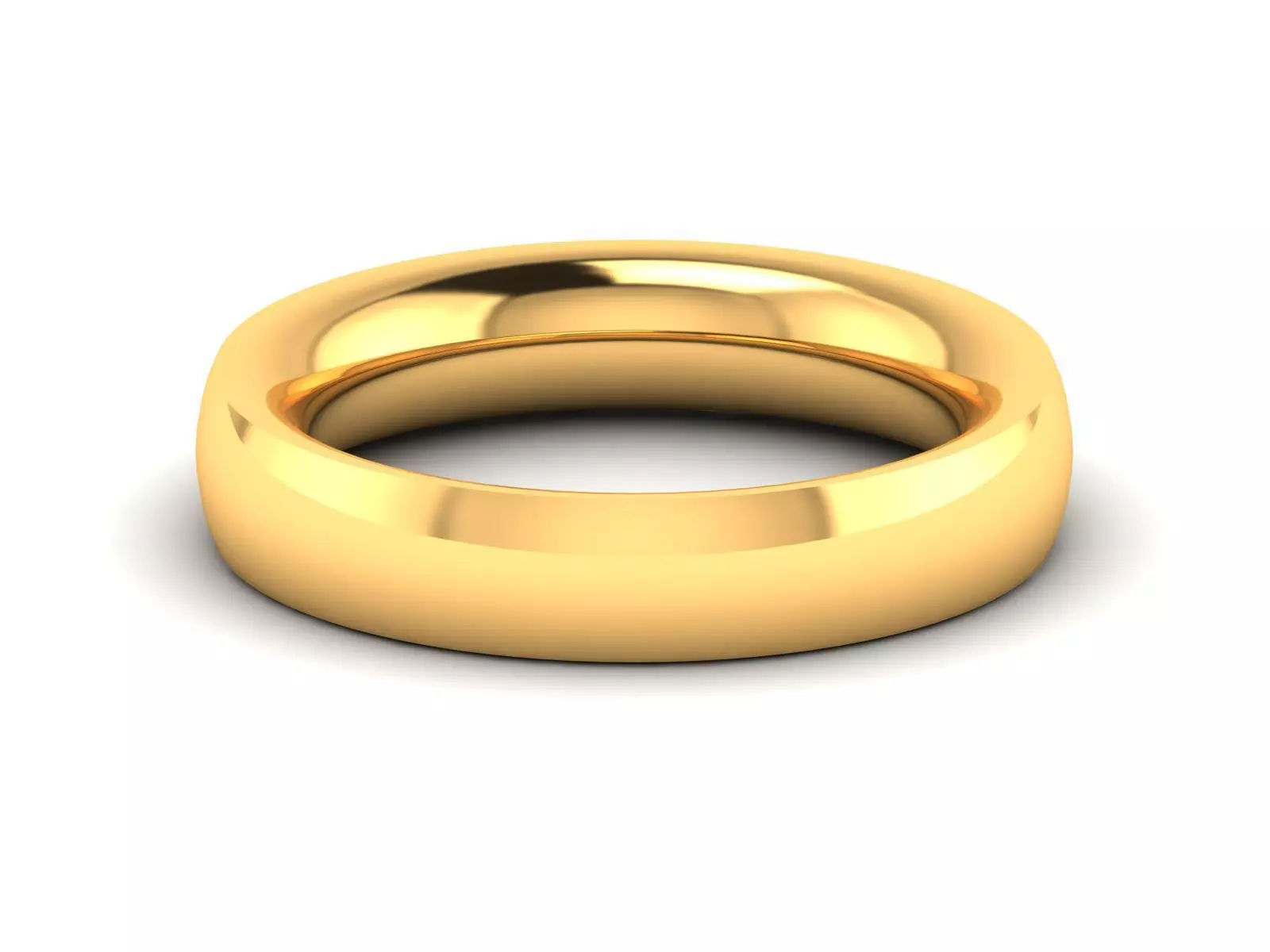 Women band ring 3dm stl render 3D print model_0
