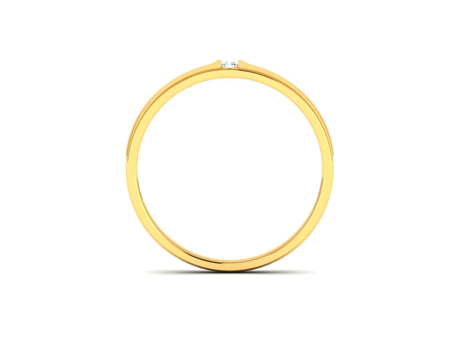 Women band ring 3dm stl render detail 3D print model_5