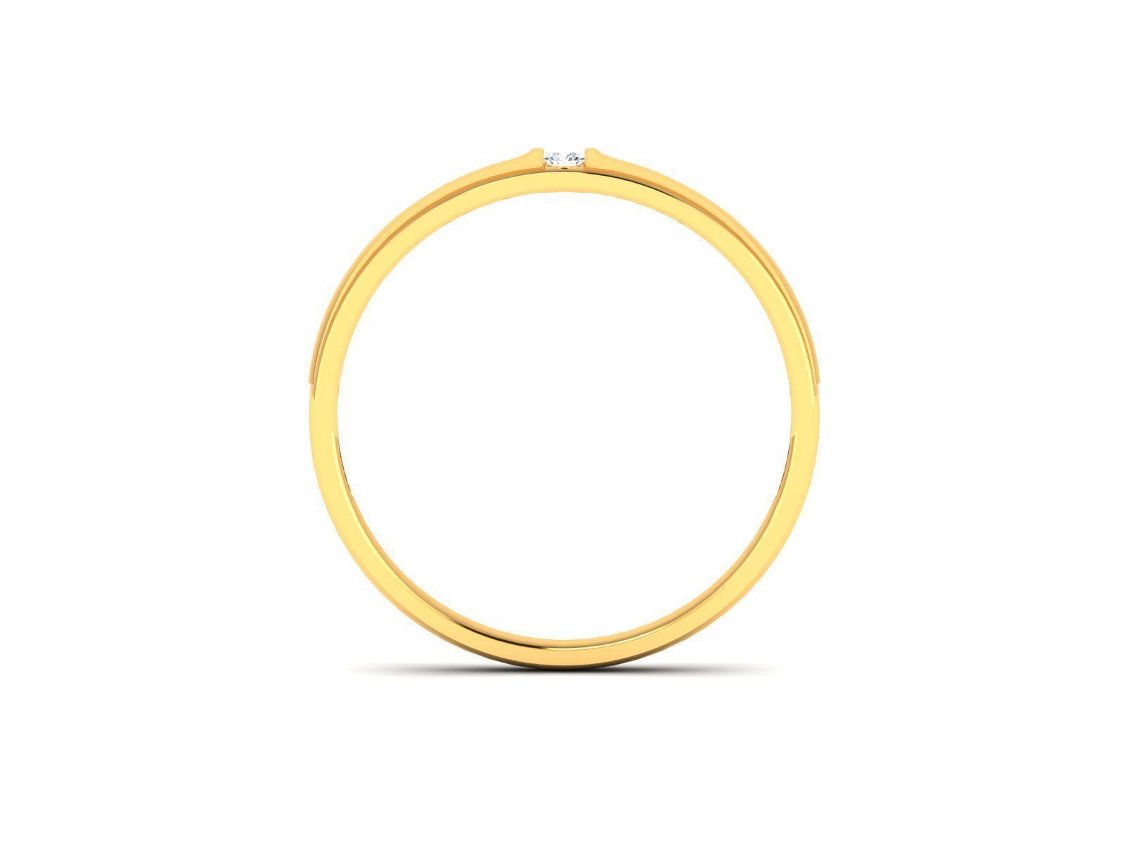 Women band ring 3dm stl render detail 3D print model_3