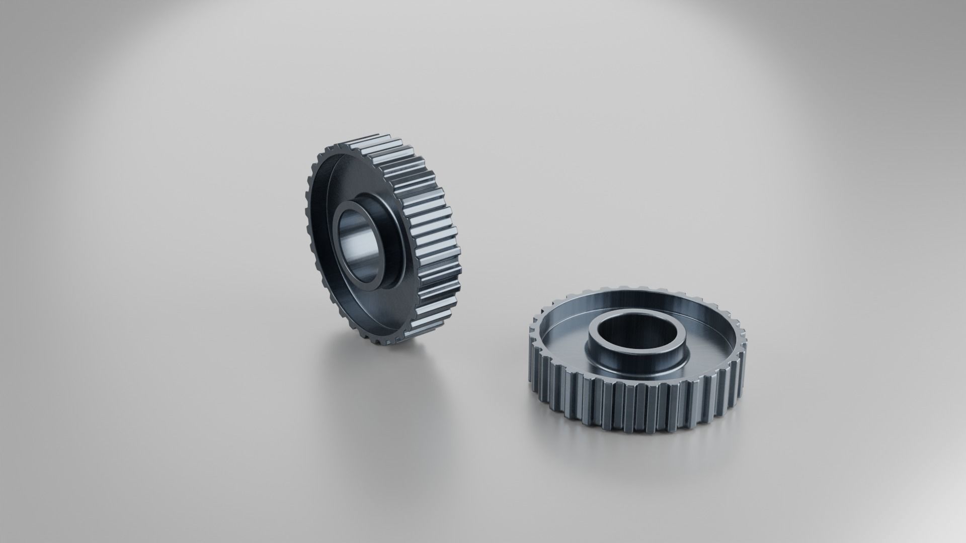 Gears Set types of 3D model_19