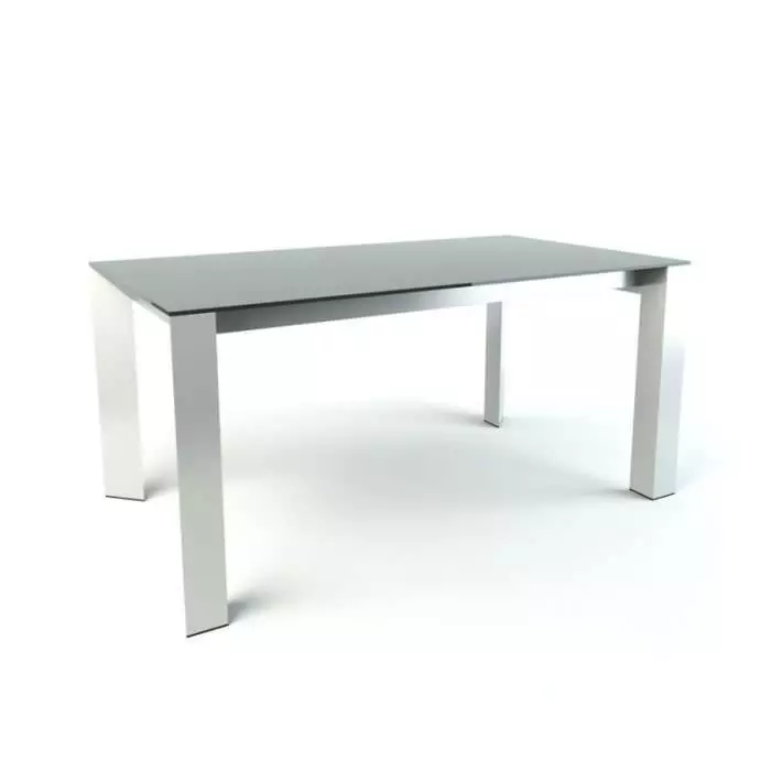 Modern Metal Table 3D model_0