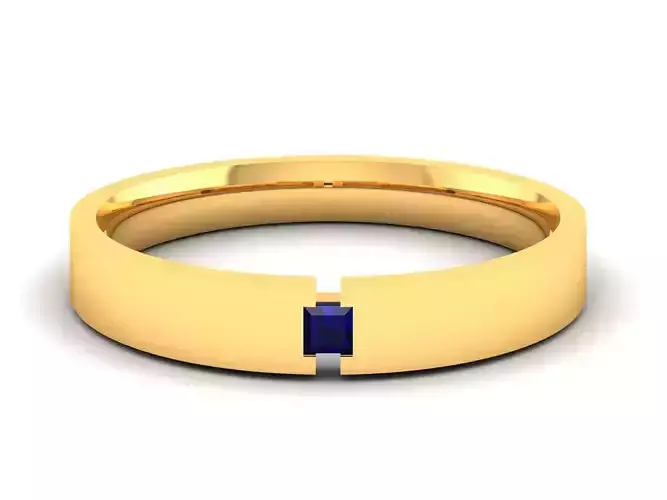 Women band ring 3dm stl render detail