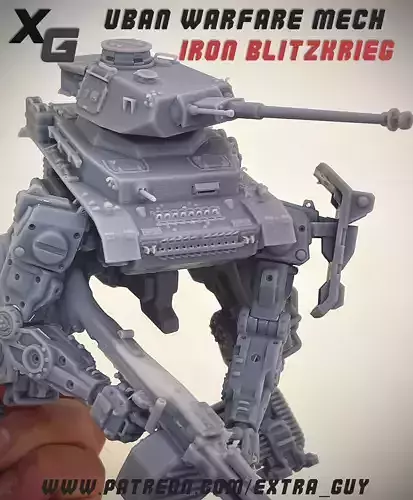 Iron Blitzkrieg Printable over 100 mm