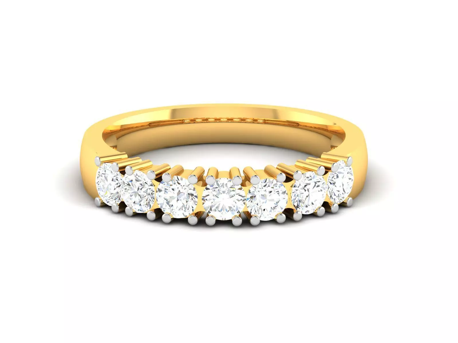 Women band ring 3dm stl render 3D print model_0