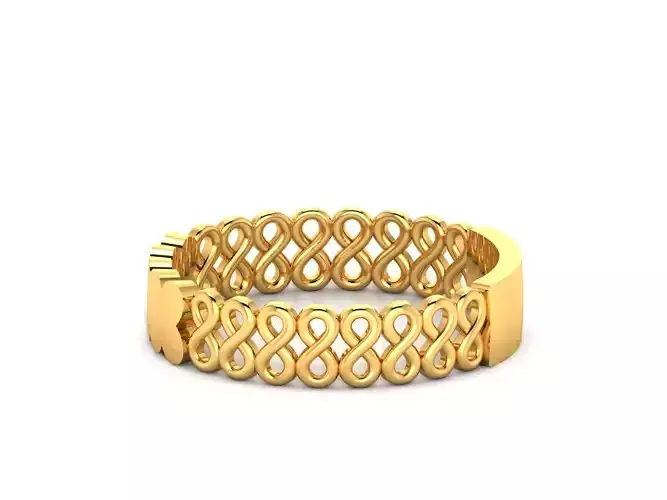 Women band ring 3dm stl render