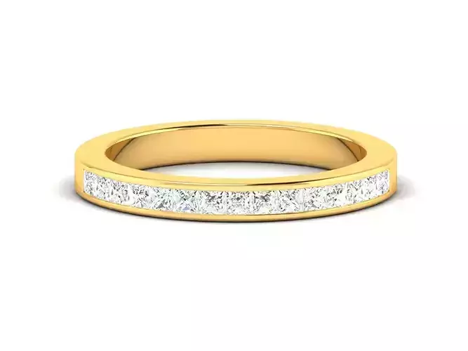 Women band ring 3dm stl render
