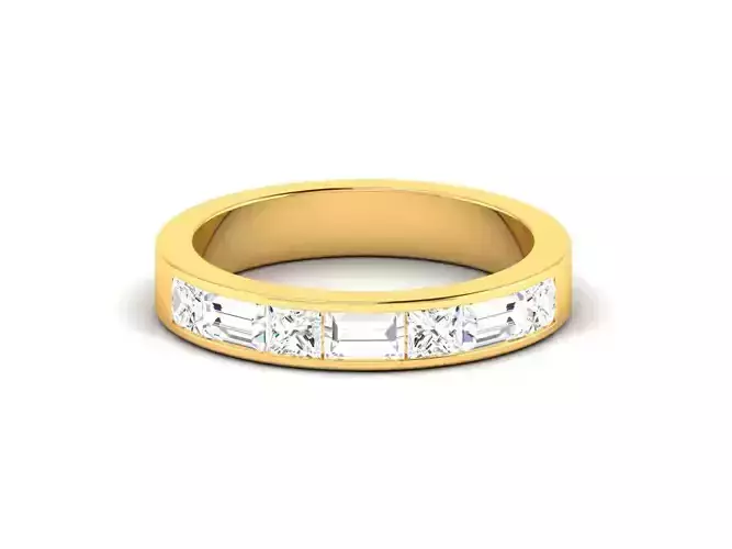 Women band ring 3dm stl render