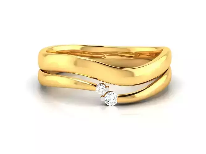 Women ring 3dm stl render