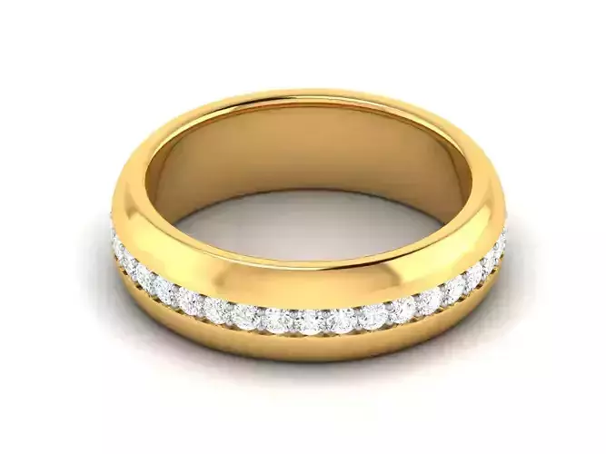 Women band ring 3dm stl render