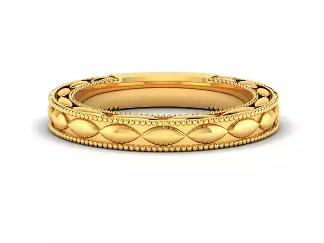 Women band ring 3dm stl render 3D print model