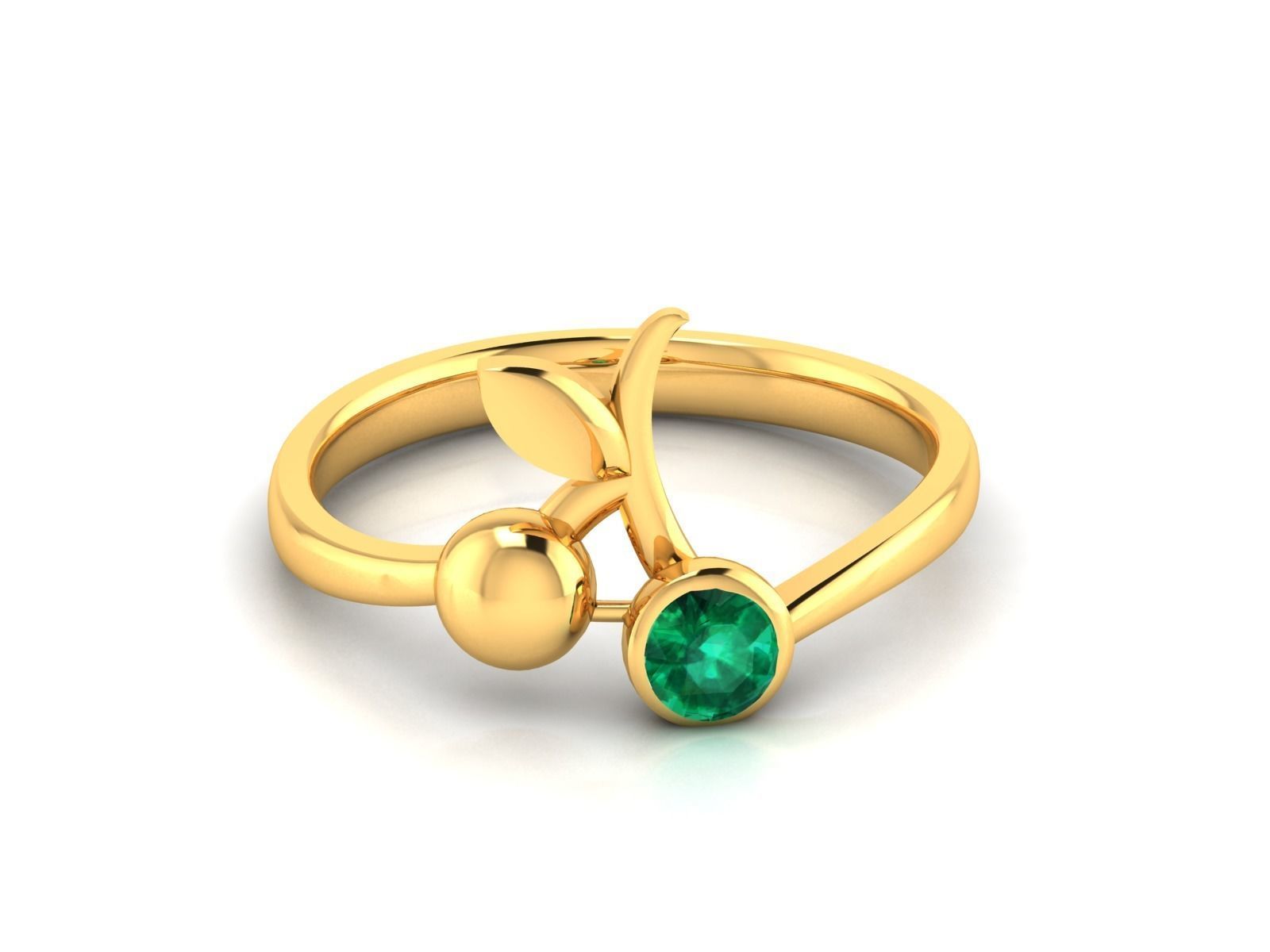 Women ring 3dm stl render detail 3D print model_6