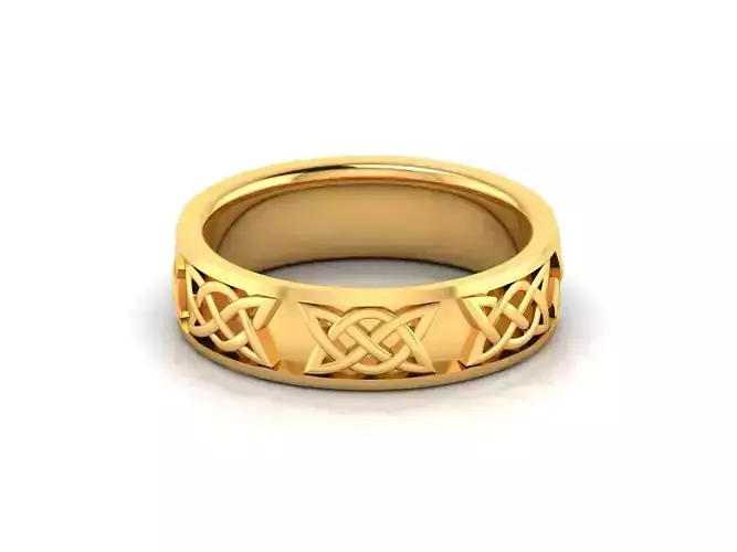 Women band ring 3dm stl render 3D print model