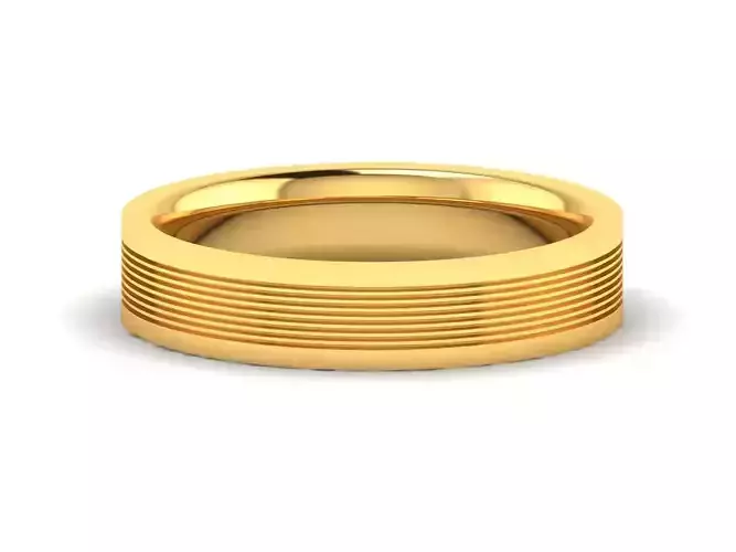 Women band ring 3dm stl render