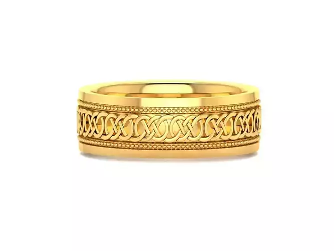 Women band ring 3dm stl render 3D print model