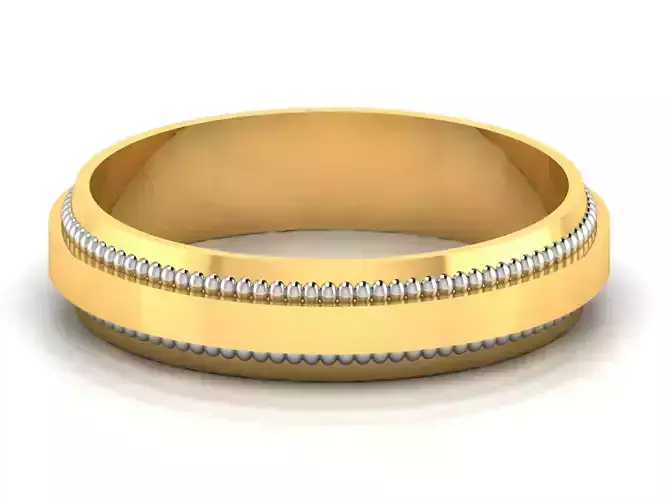 Women band ring 3dm stl render